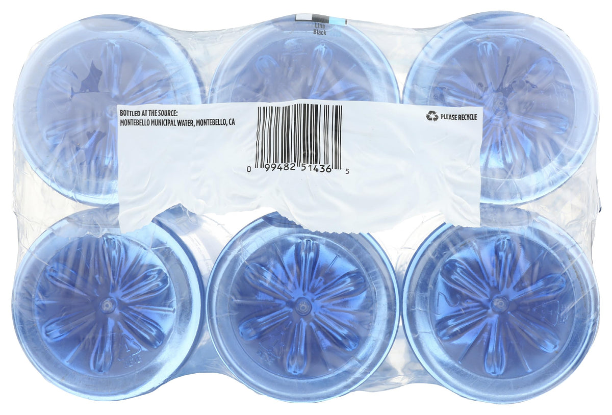 365 by Whole Foods Market, Alkaline & Electrolyte Water Bottles, 25.3 Fl Oz (Pack of 6)