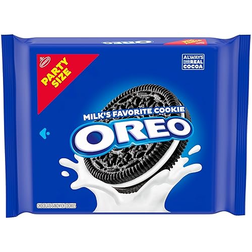 OREO Chocolate Sandwich Cookies, Party Size, 24.16 oz