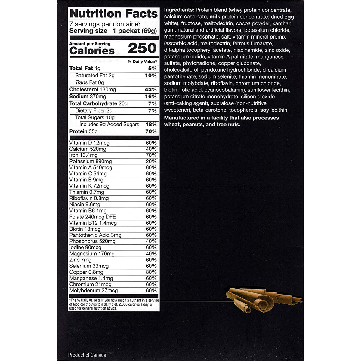 Ideal Protein Compatible Proti Fit High Protein Chocolate Meal Replacement 35g Drink Mix