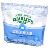 Charlie's Soap Oxygen Powered Bleach Powder, Color Bleach For Clothes, Safe Bleach for White Clothes, An Unscented Fragrance Free Non Chlorine Bleach