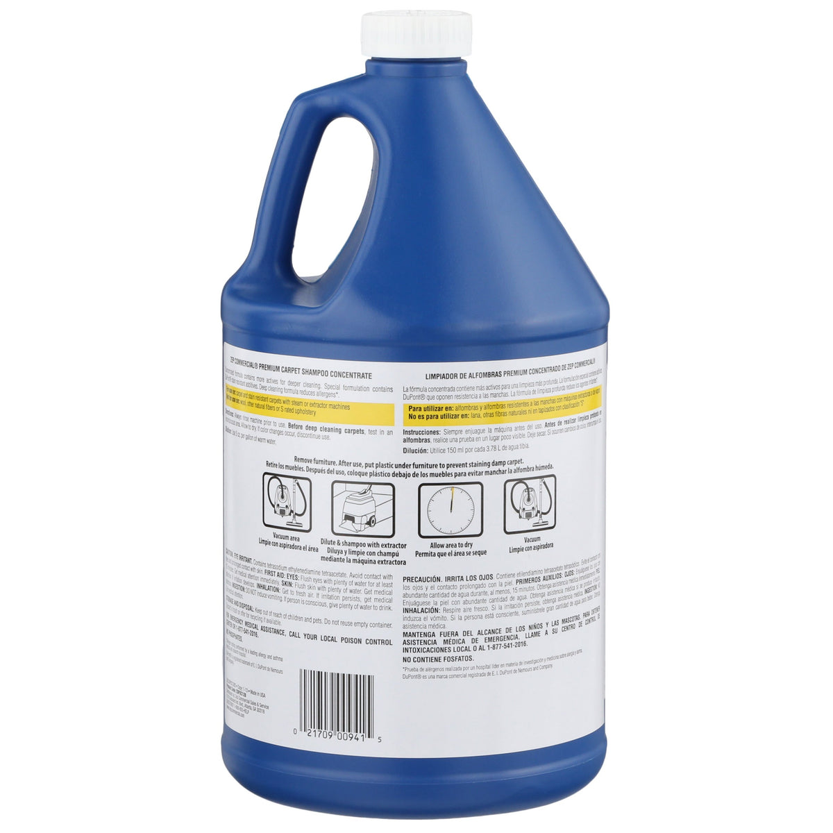 ZEP Carpet Shampoo, 1 Gallon
