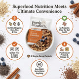 Superfood Vegan Oatmeal Classic Cinnamon - 9.12 Oz - Pack of 2 - Cereal Oatmeal for Breakfast - Oatmeal Instant Protein Cereal - Ebt Eligible Food