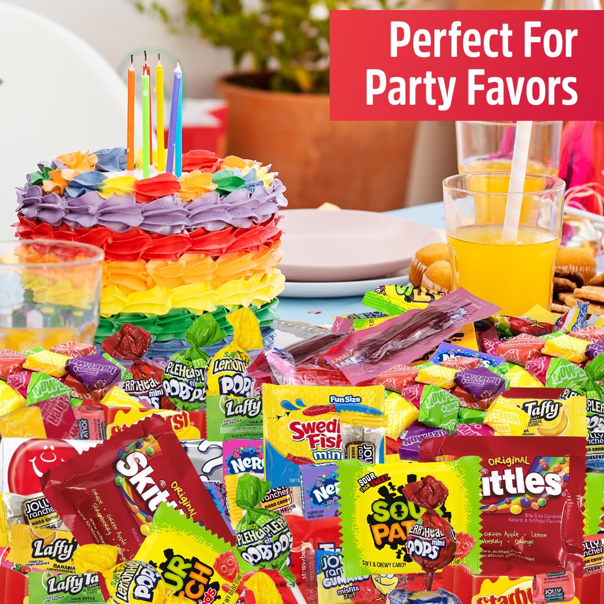 Bulk Candy Mix, 6lb of Individually Wrapped Party Variety