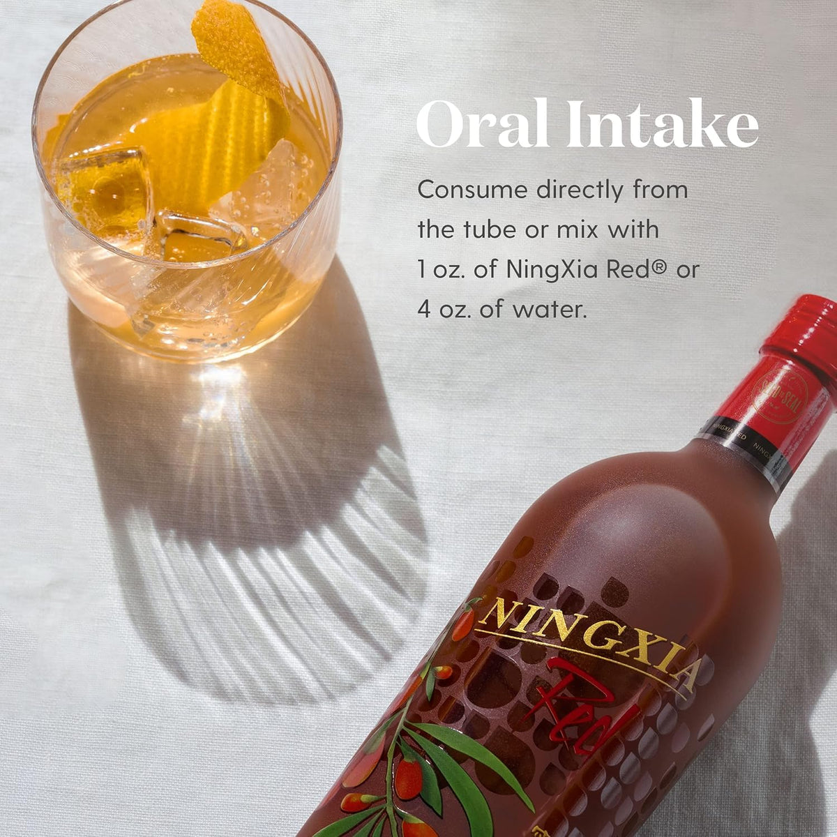 Young Living NingXia Nitro | 1 Pack (14 Sachets) | Energizing Wolfberry Drink with Green Tea & Korean Ginseng | Supports Focus, Energy & Physical