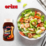 Oriza Smoky Hot Honey Sauce 14oz - Sweet Heat with Rich Smoky Flavor - Perfect for BBQ, Chicken, and Grilled Meats