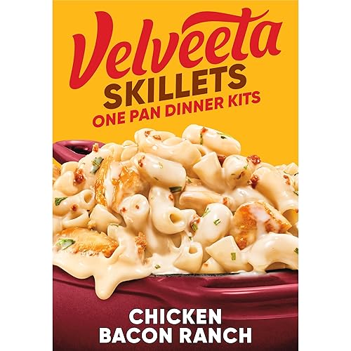 Velveeta Skillets Chicken Bacon Ranch One Pan Dinner Kit, 11.5 oz Box