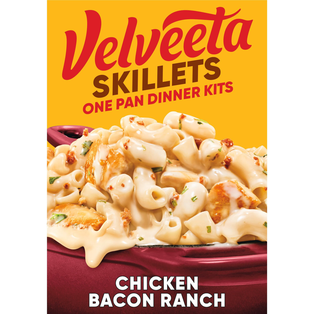 Velveeta Skillets Chicken Bacon Ranch One Pan Dinner Kit, 11.5 oz Box