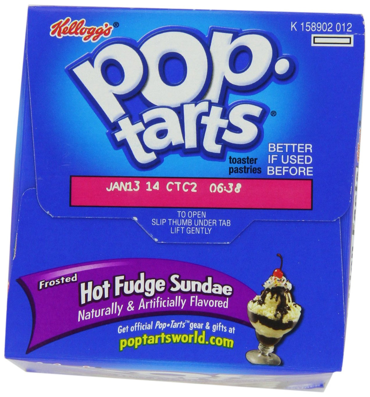 Kellogg's Pop Tarts Hot Fudge Sundae, 8 Count