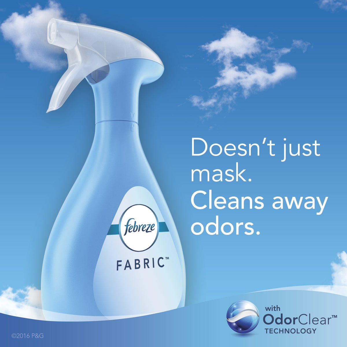 Febreze With Gain Original Scent Fabric Refresher, 27 oz