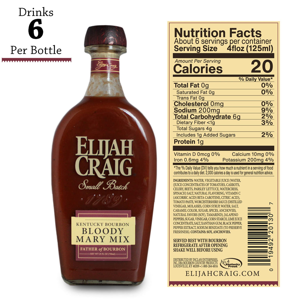Elijah Craig Bloody Mary Mix