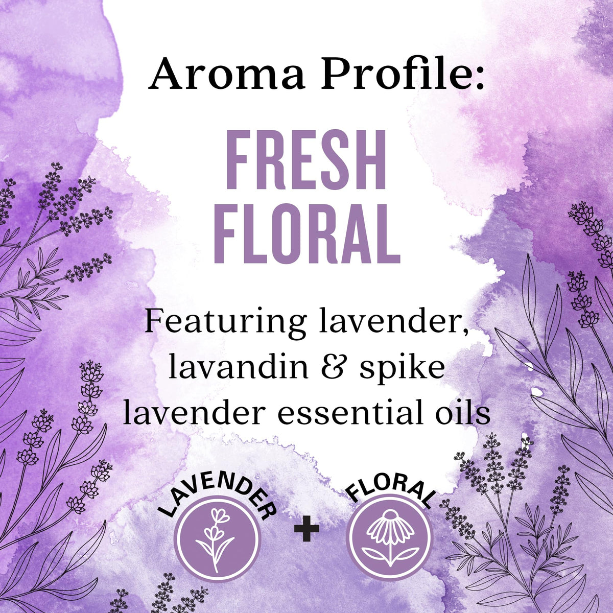 Aura Cacia Fresh Floral Room Spray 8 Fl. oz. - Light Aroma, No Synthetic Fragrances