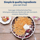 Calhoun Bend Mill Blueberry Crumble Mix | Delicious Easy to Make Crumble Dessert | Perfect for Blueberries or Your Favorite Fruits | Classic Dessert | Ideal for Baking Enthusiasts - 8 Oz (Pack of 1)