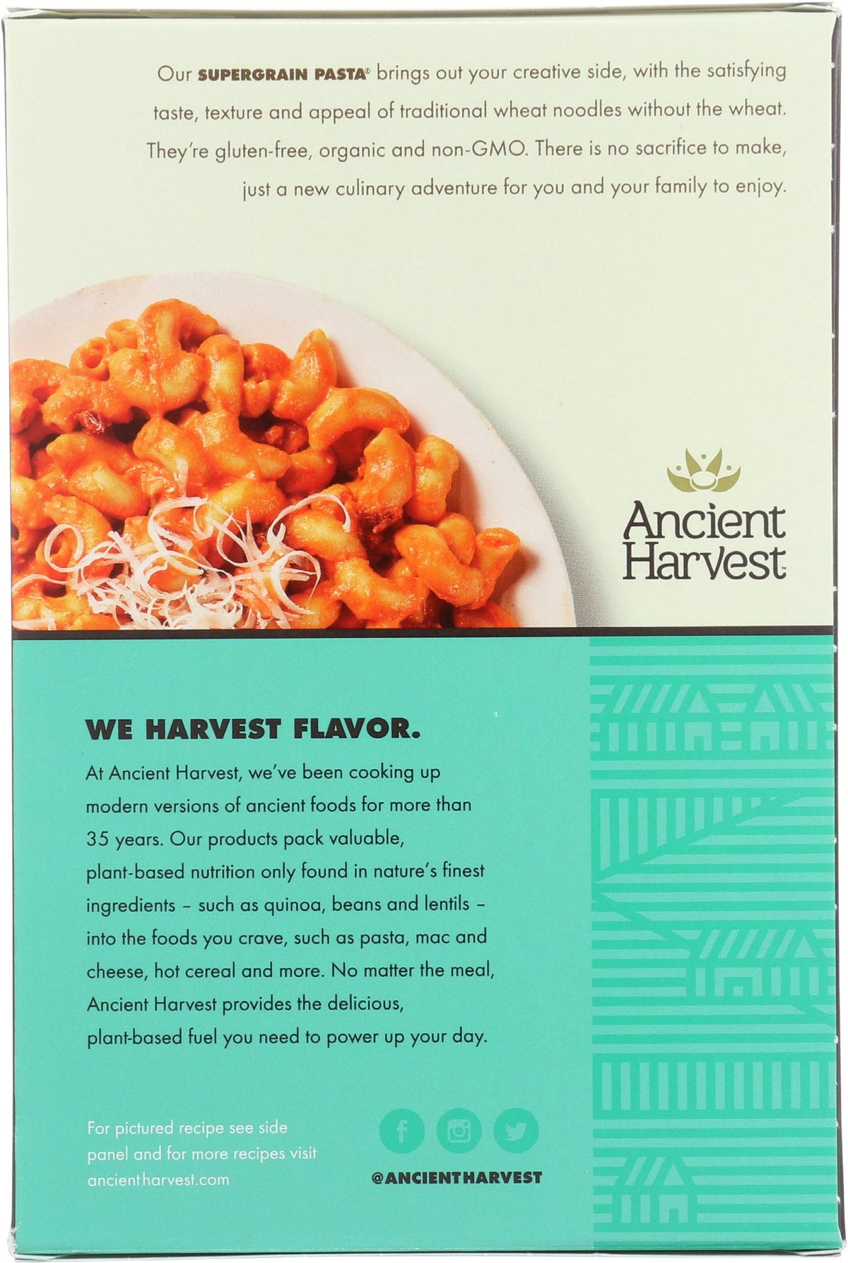 Ancient Harvest Quinoa Pasta, Elbows, 8 Ounce
