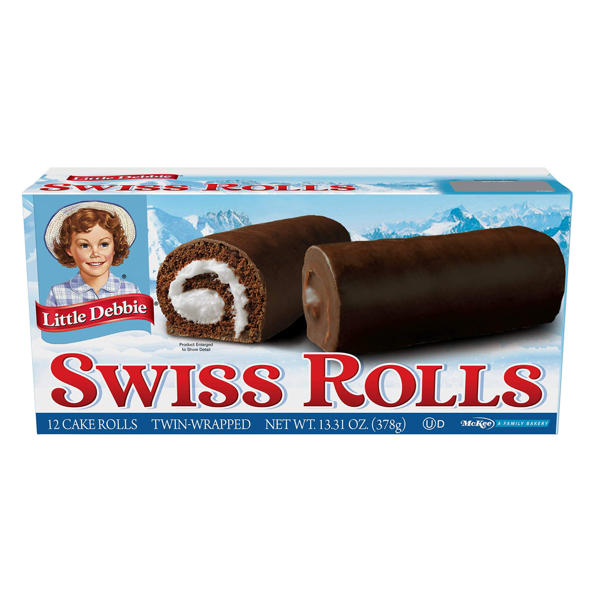 Little Debbie Swiss Rolls, 13 Ounce