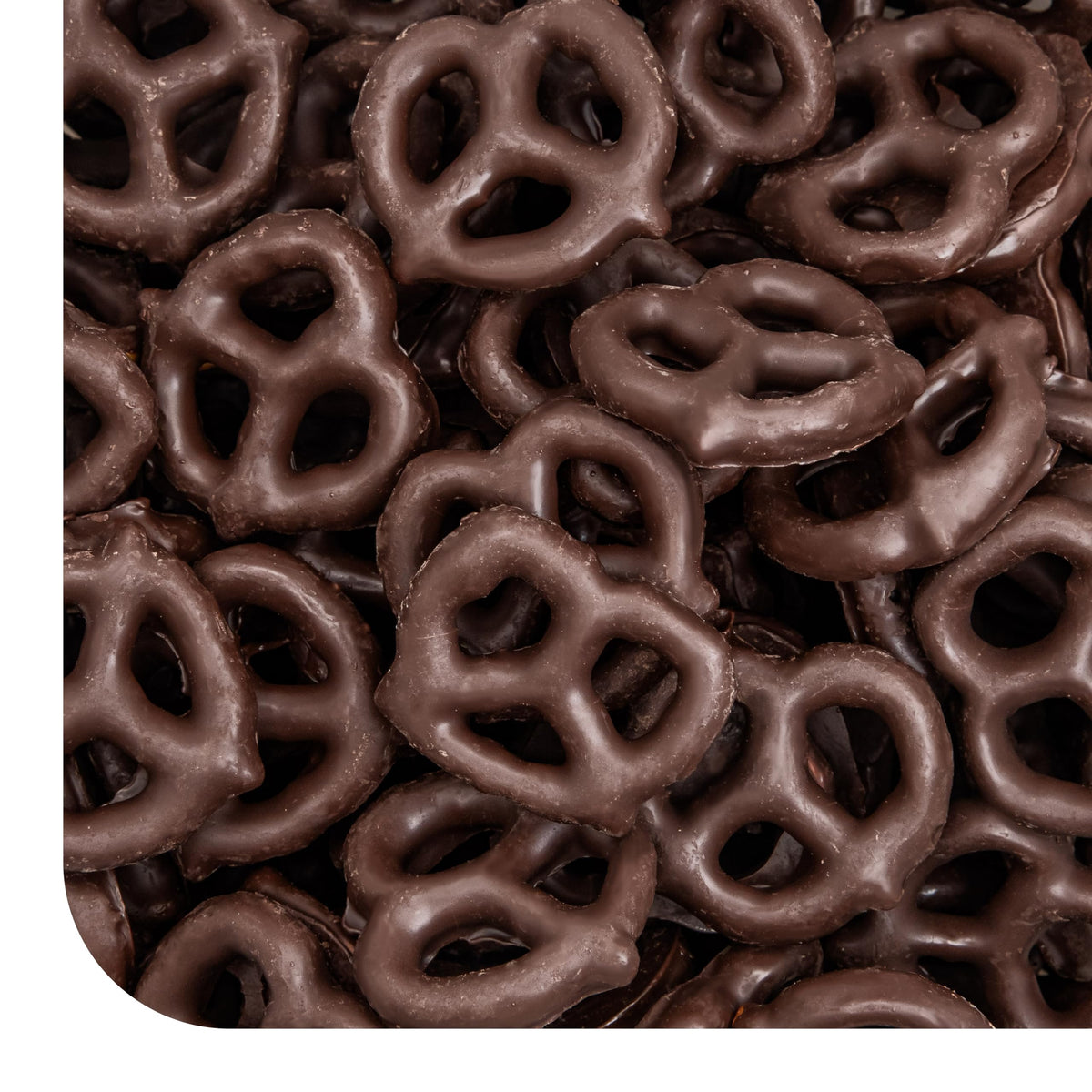 Chocolate Covered Pretzels - 22 Ounce Pack - Dark Chocolate Pretzels for Buffets, Office Bowls, Snacking, and Gifting - Sweet & Salty Snack - Crunchy