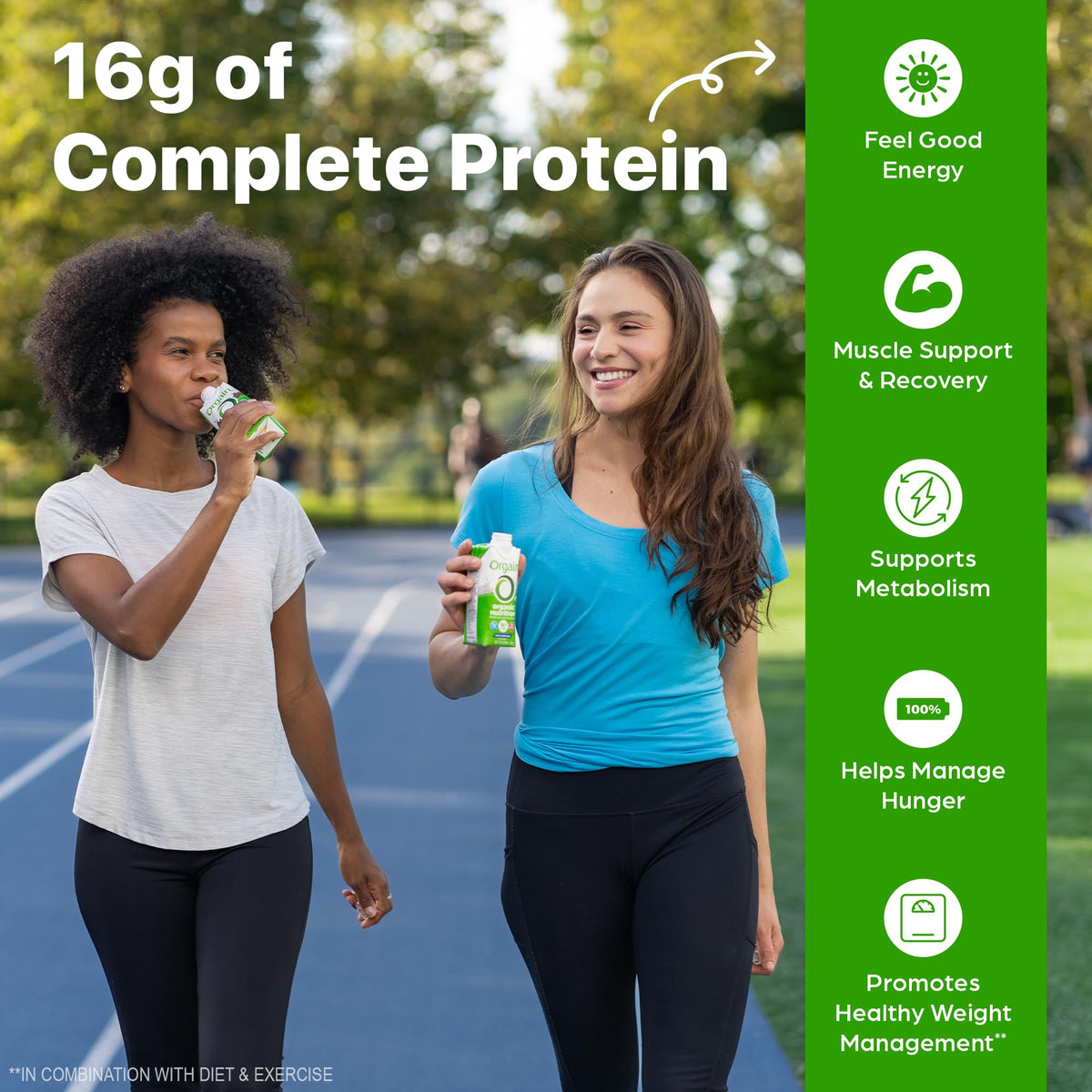 Orgain Organic Nutritional Shake, Vanilla Bean - Meal Replacement, 16g Protein, 20 Vitamins & Minerals, Gluten Free, Soy Free, Kosher, Non-GMO, 11