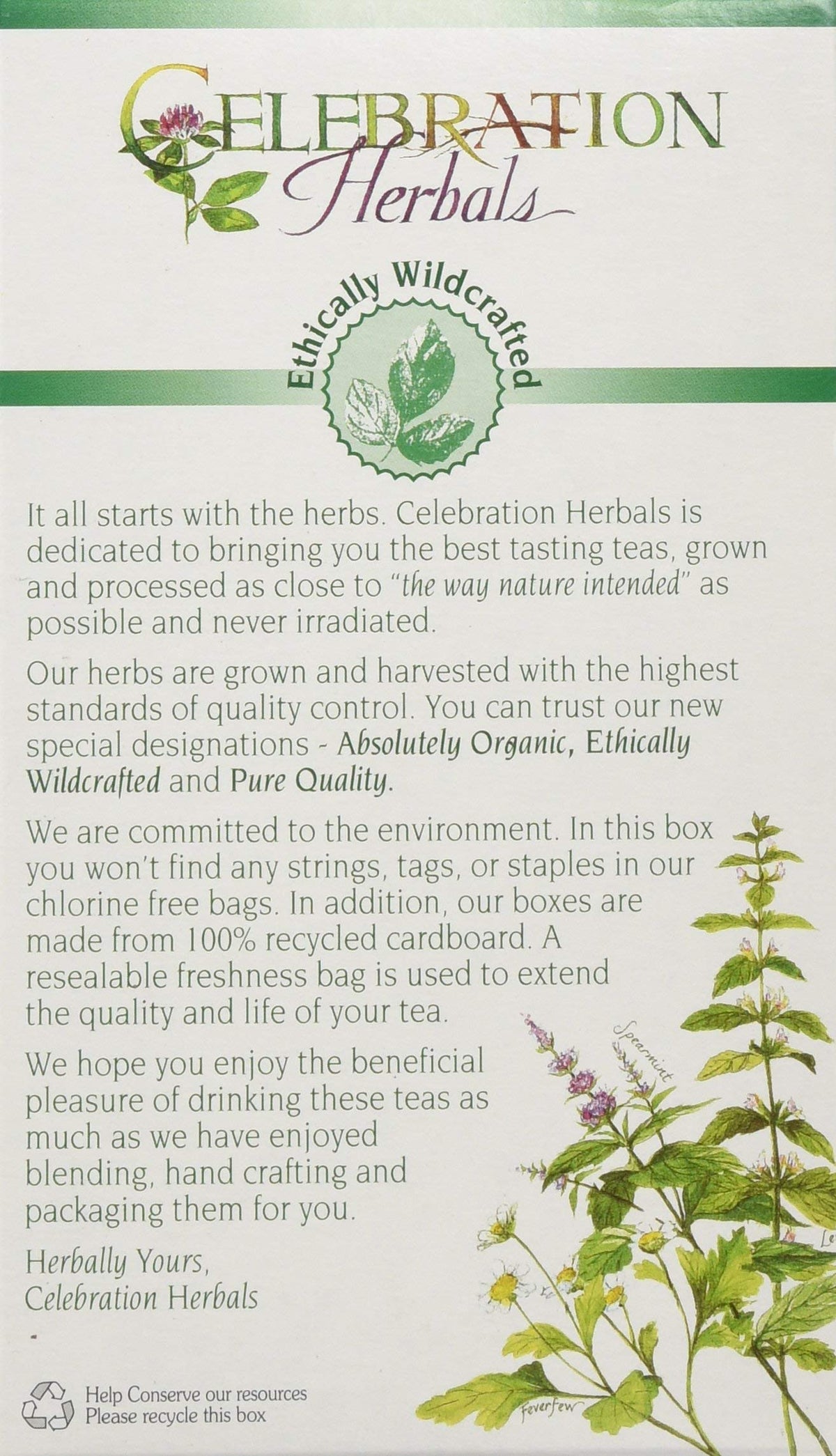 Celebration Herbals Cats Claw Inner Bark, 24 Herbal Tea Bags