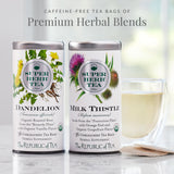 The Republic of Tea - Organic Elderflower SuperHerb Tea Tin, 36 Herbal Tea Bags, Naturally Caffeine-Free