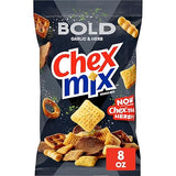 Chex Mix Bold Garlic and Herb Snack Mix, Snacks, 8 oz
