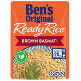 BEN'S ORIGINAL Ready Rice Brown Basmati Rice, Easy Side Dish, 8.5 oz Pouch