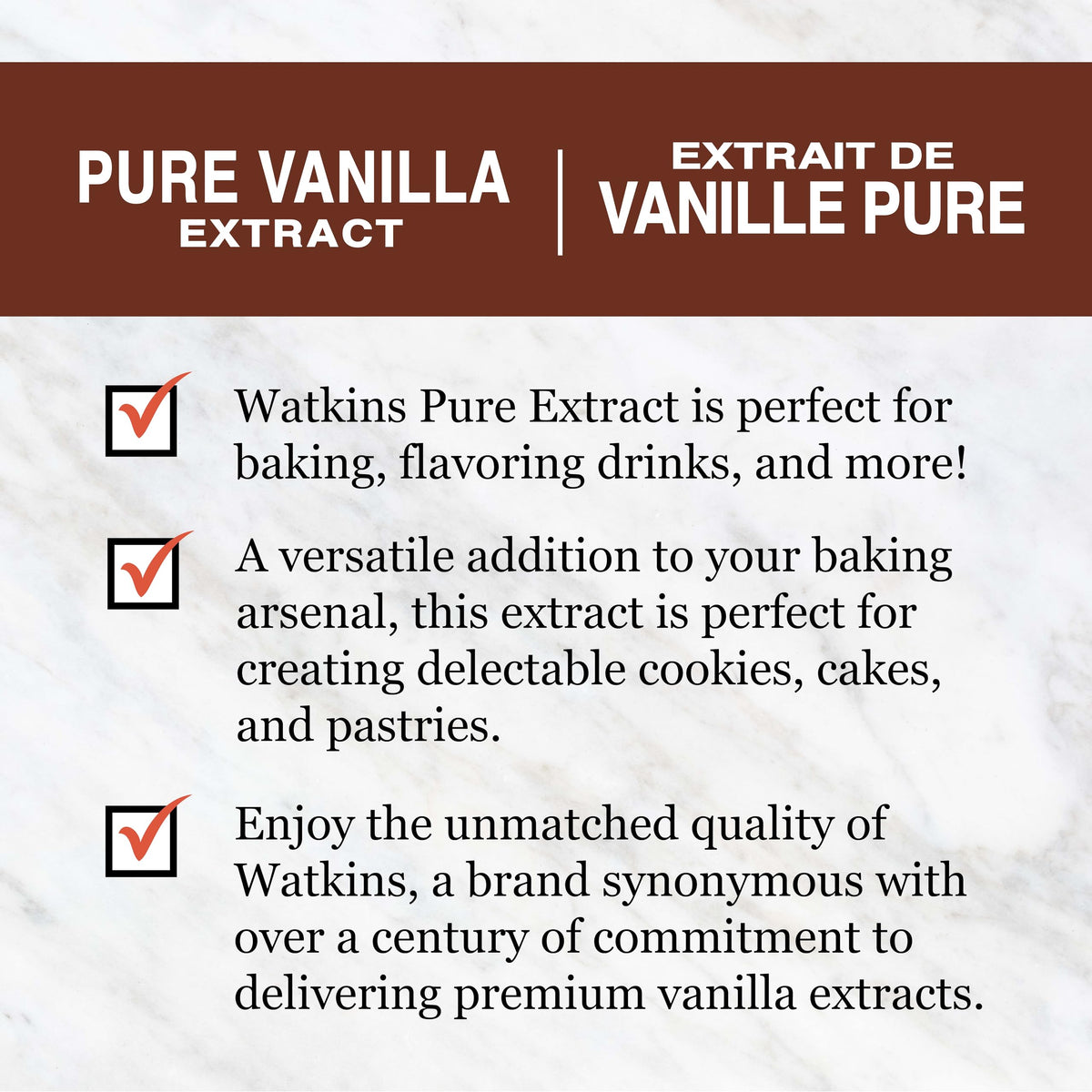 Watkins Pure Vanilla Extract, 16 Ounce