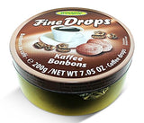 German Fine Drops Sanded Coffee Candy Tin 200gr (Kaffeegeschmack) (5 pcs)