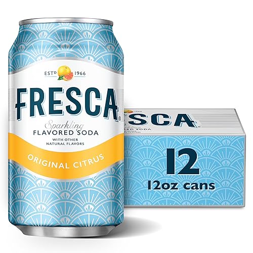 Fresca Citrus Soda, 12 Ounce (Pack of 12)