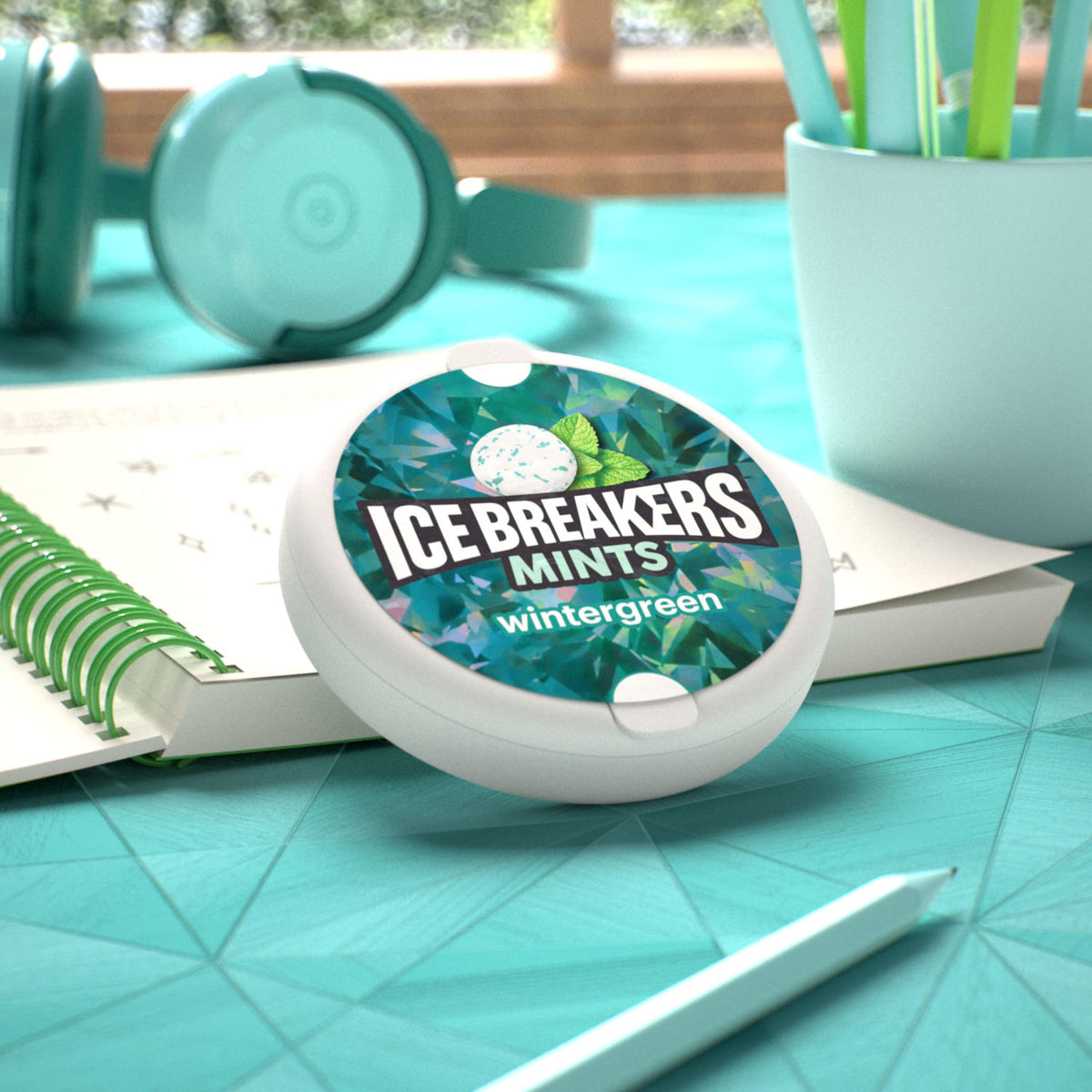 ICE BREAKERS Wintergreen Sugar Free Mints Tins, 1.5 oz (8 Count)