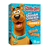 Kellogg's SCOOBY-DOO! Baked Graham Cracker Snacks, Lunch Box Snacks, Kids Snacks, Honey, 11oz Box (1 Box)