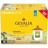 Gevalia Kaffe Colombian Blend Medium Roast K-Cup Coffee Pods (36 Pods)