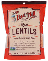 Bob's Red Mill Red Lentils, 27 Oz (Pack of 1) - Non GMO, Vegan, Kosher