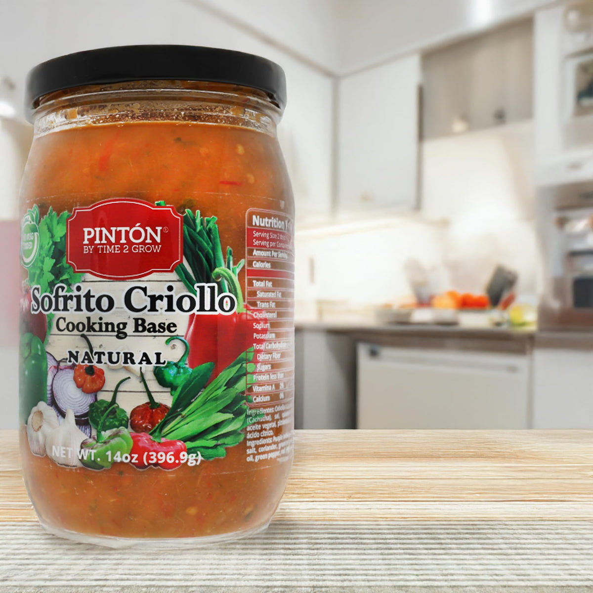 PINTON Sofrito Criollo, Traditional Caribbean Cooking Base, All Natural (2)