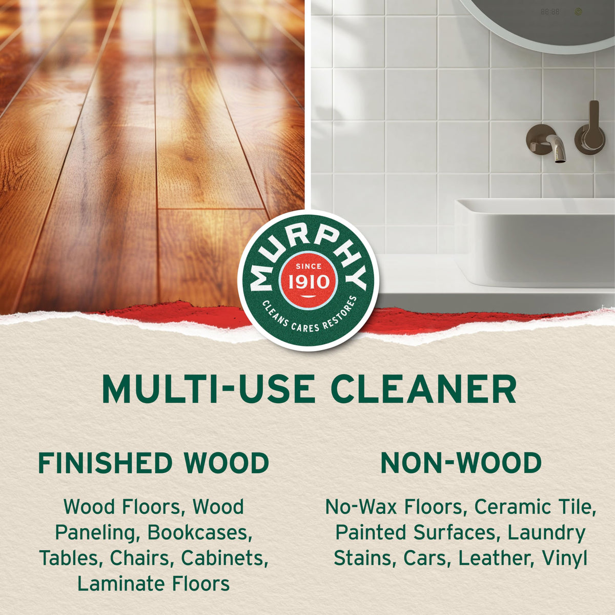 Murphy Oil Soap Wood Cleaner, Orange (01031CT)