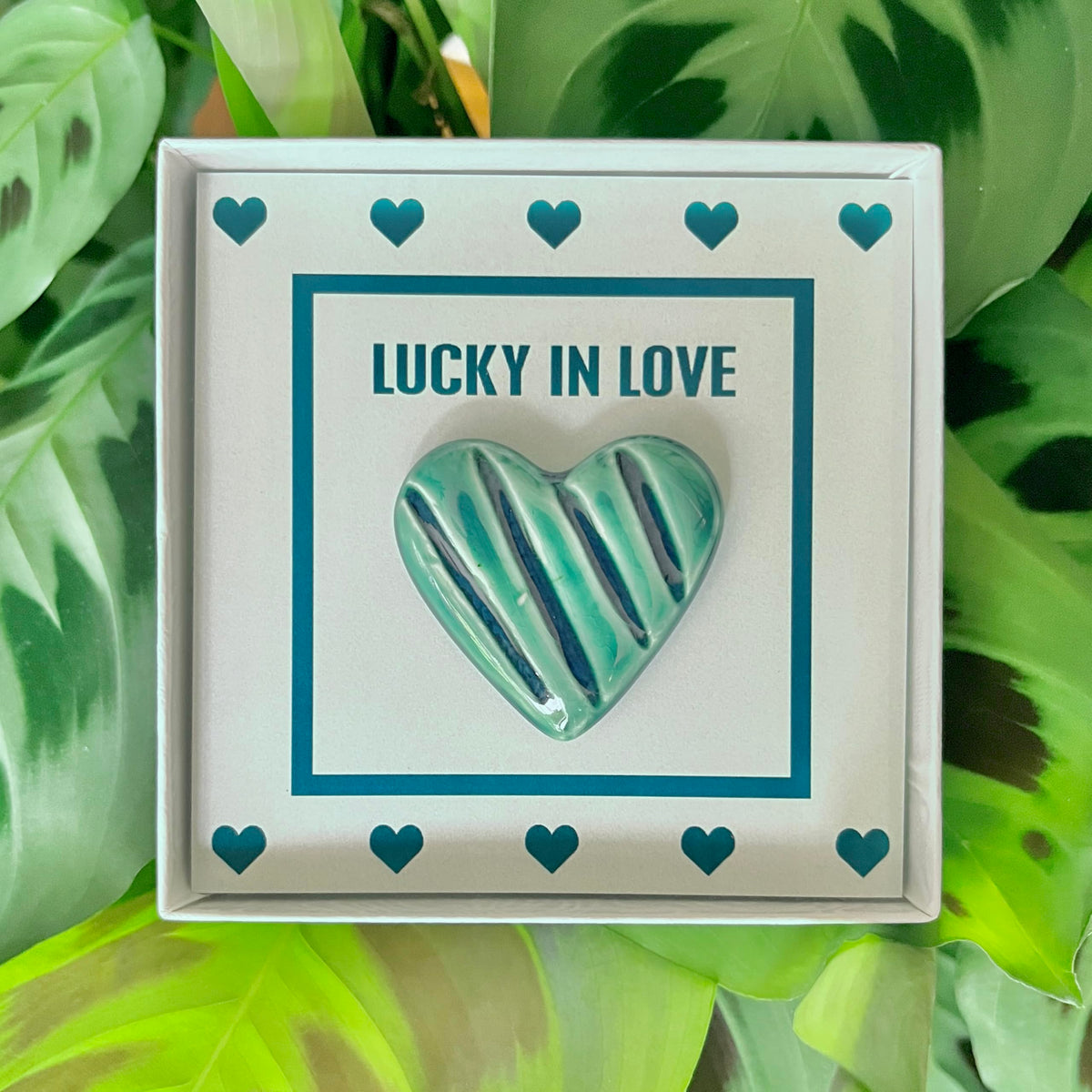 Lucky Hearts, Handmade Ceramics, Thoughtful Gifts, Pocket Hearts (Lucky in Love)