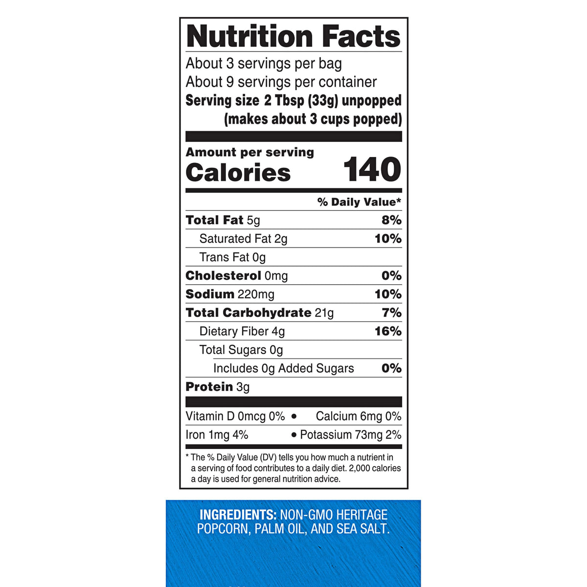 Black Jewell Gourmet White Microwave Popcorn, Simply Sea Salt, 10.5 Ounces (Pack of 3)