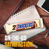 SNICKERS Almond Sharing Size Chocolate Candy Bars 3.23-Ounce Bar 24-Count Box