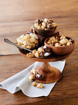 Moose Munch Premium Popcorn Trio By Harry & David, Classic Caramel, Milk And Dark Chocolate (3-Pack), Popcorn Gift Basket, Variety Pack, Movie Night