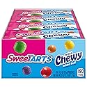 SweeTARTS Mini Chewy, Candy, Mixed Fruit, 1.8 oz, 24 count
