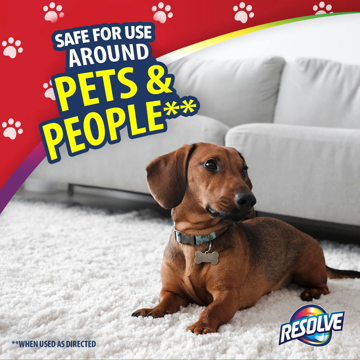 Resolve Pet Hair Eliminator Carpet Cleaner & Vacuum booster, 18 Oz