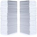 Simpli-Magic Cotton Shop Towels 14"x12" (145 Pack) - Reusable Cleaning Shop Rags for Automobiles, Industries, Garage and Homes (White)