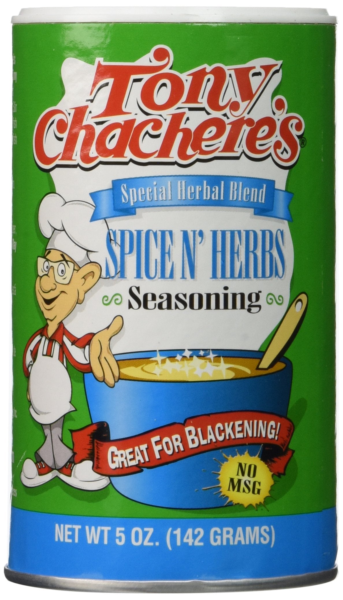 Tony Chachere Seasoning Blends, Spice N Herbs, 4 Count