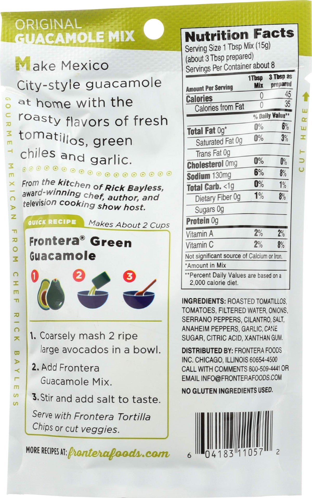 Frontera Ssnng Pouch Guacamole