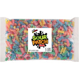 SOUR PATCH KIDS Soft & Chewy Gummy Candy, Bulk Candy, 5 lb