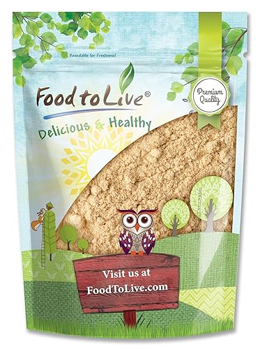 Food to Live Sacha Inchi Powder, 1 Pound - High Protein, Omega-3 and Antioxidants, Superfood for Smoothies and Baking, No Sugar Added, Raw, Vegan