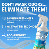 Neutron Industries NI-712 Tiki Beach Odor Eliminator Spray (1 bottle) - Powerful, Long-Lasting Odor Neutralizer - Instant Air Freshener for Home, Car