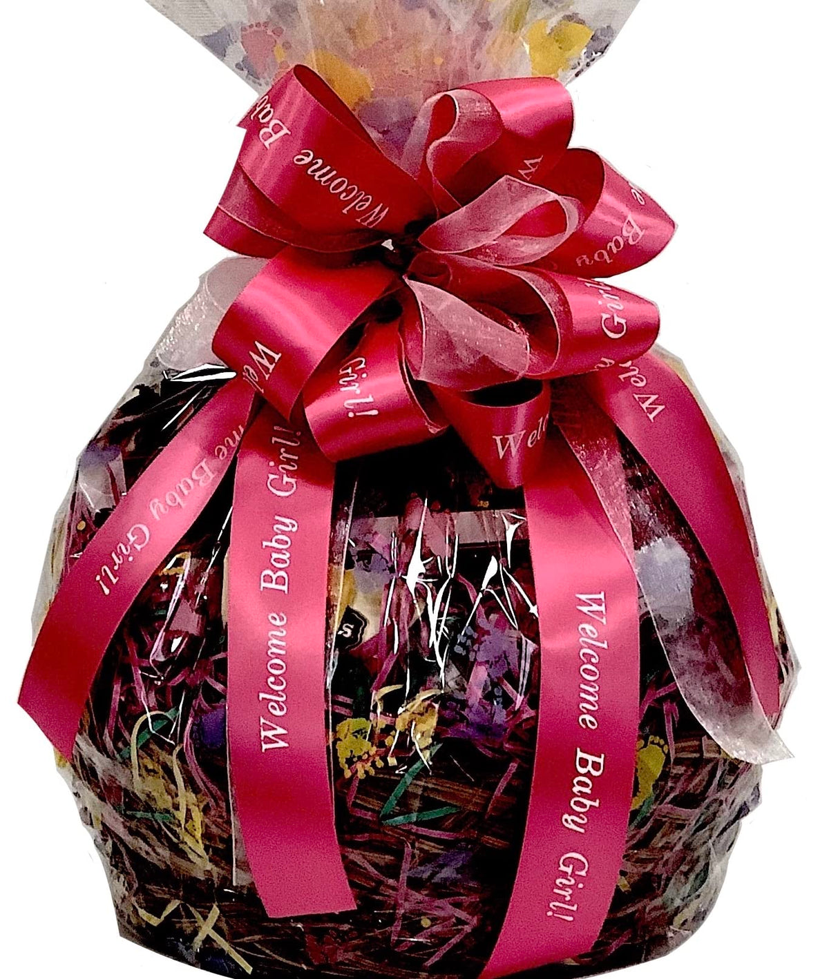 Hand-Crafted 22 Piece customizable chocolate gift basket of gourmet chocolates, cookies, and crunches. Tasty treats selected for businesses, clients