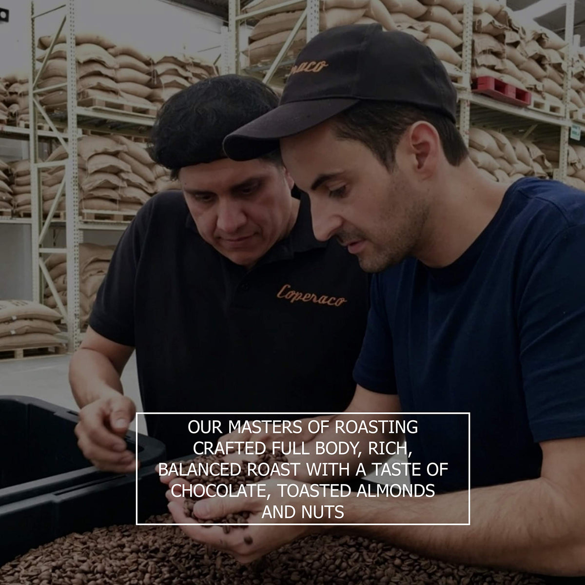 Coperaco Maestrale Espresso Blend Whole Coffee Beans, Medium Roast, Toasted Almond, Nutty and Chocolate, 1 Kg