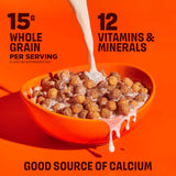 REESE'S PUFFS Breakfast Cereal, Chocolatey Peanut Butter Cereal, 11.5 oz