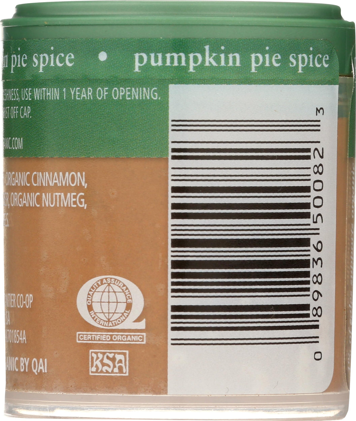 Simply Organic Pumpkin Pie Spice, Certified Organic, Kosher, Mini Spices | 0.46 Ounce (Pack of 1)