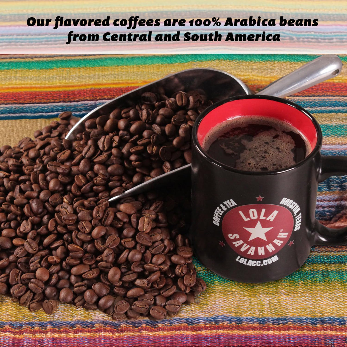 Lola Savannah Caramel Nut Ground Caffeinated Coffee, 2lb
